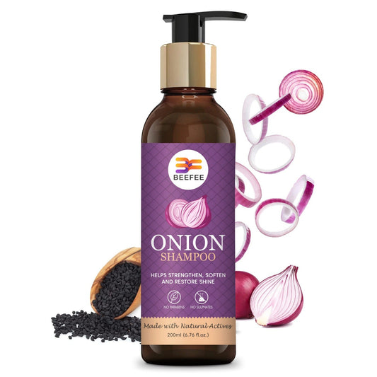 Onion Hair Shampoo for Strength, Shining & Anti Dandruff.